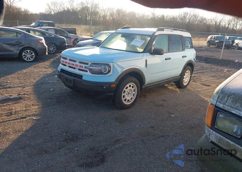 2024 Ford Bronco Sport Heritage from USA, damaged, VIN 3FMCR9G68RRF40738